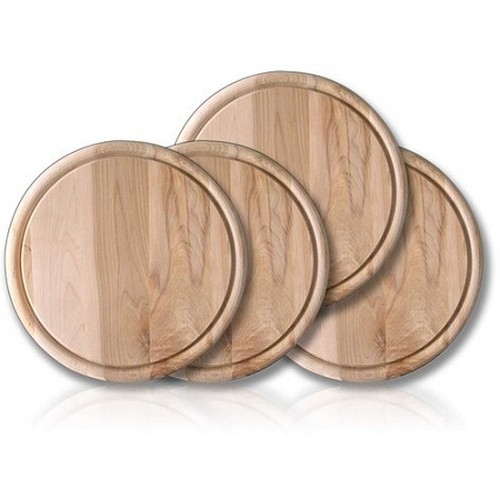 BANQUET 4-dielna sada drevených dosiek 22 cm 2748100110SET