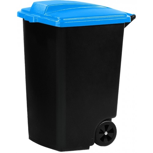 CURVER Kontajner na kolieskach, 60 x 47 x 75 cm, 100 l, čierna / modrá, 05183-280