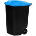 CURVER Kontajner na kolieskach, 60 x 47 x 75 cm, 100 l, čierna / modrá, 05183-280