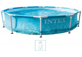 BAZÁR INTEX METAL FRAME POOLS Bazén 305 x 76 cm s kartušovou filtráciou 28208GN POŠKODENÝ