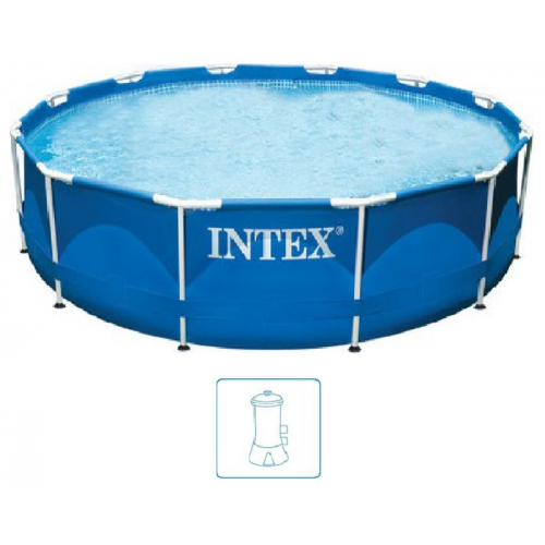 BAZÁR INTEX METAL FRAME POOLS Bazén 366 x 76 cm 28210NP ROZBALENÉ!!