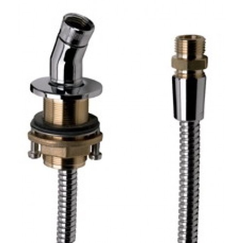 Hansgrohe Držiak sprchy na okraj vane, chróm 28307000 Hansgrohe Držiak sprchy na okraj vane, chróm 28307000