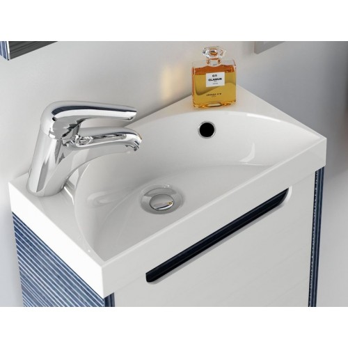 RAVAK Classic Mini II R white s otvormi XJFP1100000