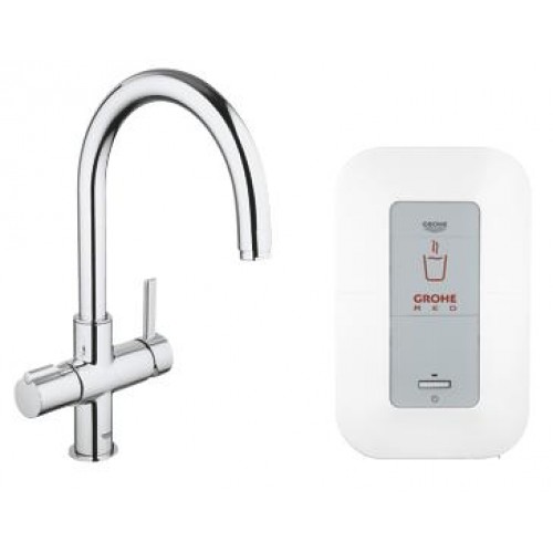 GROHE Red Duo armatúra a kombinovaný boiler (4l), chróm 30083000
