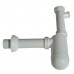 ABUSANITAIR fľaškový sifón R 1 1/2" x 40, biely 3122100S099