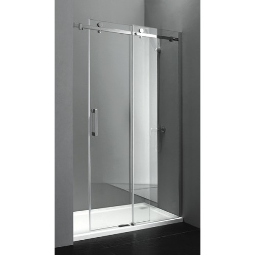 GELCO Dragon sprchové dvere dvojdielne posuvné 130 L / P, sklo číre GD4613
