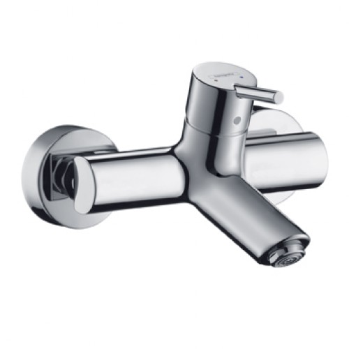 Hansgrohe TALIS S2 Páková vaňová batéria na stenu s predĺženou rukoväťou, chróm 32047000