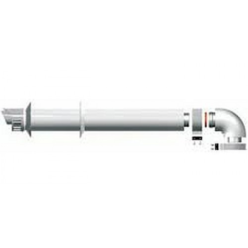 ARISTON Sada koaxiálny horizontálne oddymenia 60/100 - 0,75 m