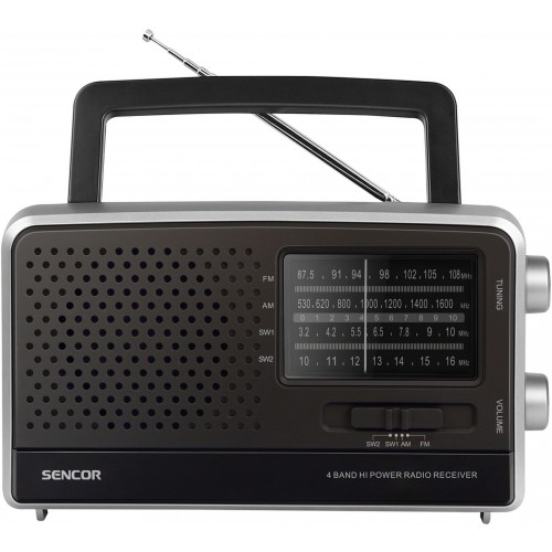 SENCOR SRD 2806 FM / AM / SW1 / SW2 Rádio 35052310