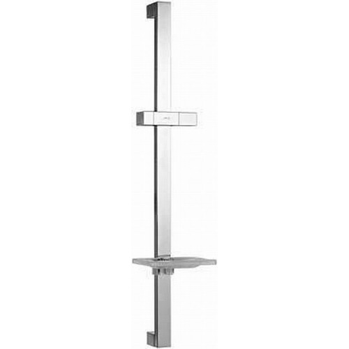 Jika CUBITO sprchová tyč s posuvným držiakom a mydlovničkou, 680 mm chróm H3644200040001