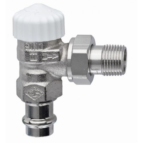 HEIMEIER radiátorový ventil V-exact II DN 15-1/2 "rohový, s lisov. pripojením 3717-15.00 HEIMEIER radiátorový ventil V-exact II DN 15-1/2 "rohový, s lisov. pripojením 3717-15.00