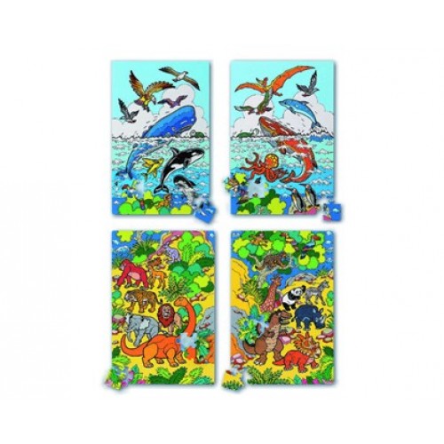 VETRO-PLUS Penové puzzle v tube, 54 dielov 38PN160PM