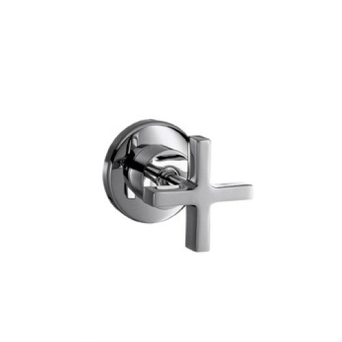 Hansgrohe Axor Citterio Uzatvárací ventil pod omietku, kríž DN15/DN20, chróm 39965000