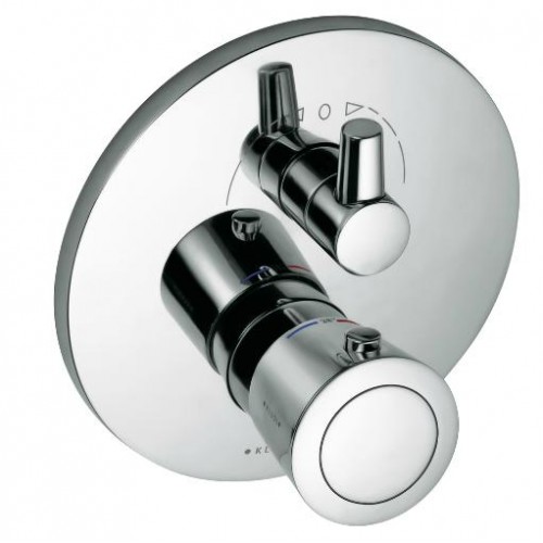 KLUDI Joop! podomietková vaňová / sprchová termostatická batéria, chróm 558300505
