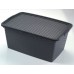 HEIDRUN RATTAN box s vekom, 26 x 59 x 39 cm, 40l, 4512