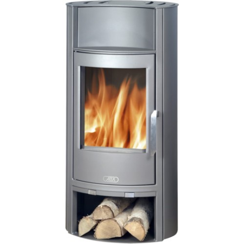 ABX Pori 4671-7, krbové kachle na drevo, šedý plech