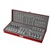 FORTUM kľúče nástrčné a zástrčné TORX, sada 35ks 1/4", 1/2" 4700009