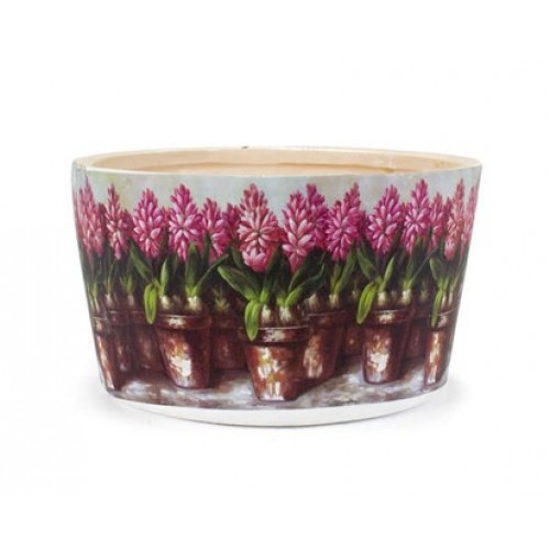 VETRO-PLUS obal na kvety guľatý Hyacint 47155H VETRO-PLUS obal na kvety guľatý Hyacint 47155H