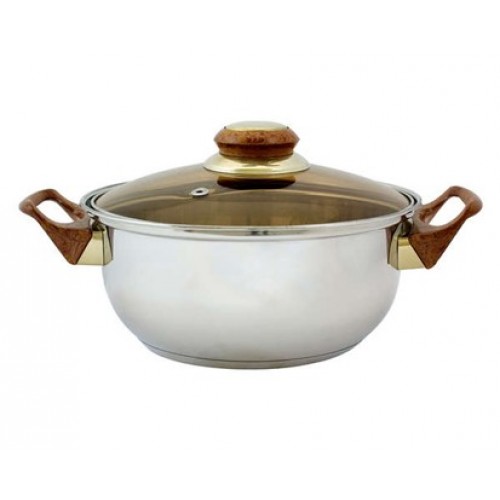 VETRO-PLUS Hrniec 17,5x8,5cm nerez hnedý 48002