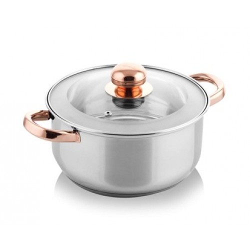 BANQUET Hrniec s pokrievkou 24x12cm, 4,2L Belleza 48HF08H24 BANQUET Hrniec s pokrievkou 24x12cm, 4,2L Belleza 48HF08H24