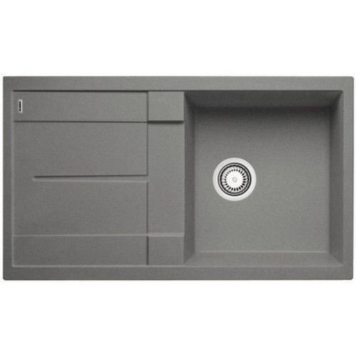 BLANCO METRA 5 S drez SILGRANIT, bez excentra, aluminium 513204 BLANCO METRA 5 S drez SILGRANIT, bez excentra, aluminium 513204
