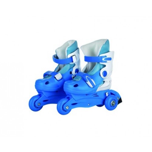SPORTWELL 2v1 Tri-Skate korčule SW, veľ. M (31-34), modrá 51YX0109BM