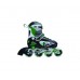 SPORTWELL Kolieskové korčule ABEC-9, vel.M, farba zelená 51YX0151GM
