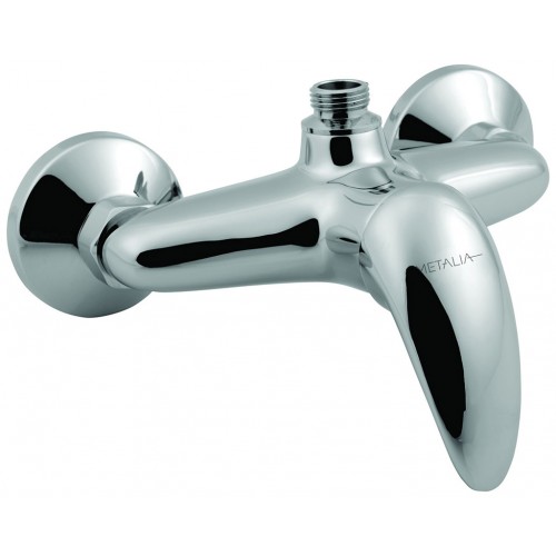 NOVASERVIS METALIA sprchová nástenná batéria 150 mm s horným vývodom chróm /plná 55062/1,0 NOVASERVIS METALIA sprchová nástenná batéria 150 mm s horným vývodom chróm /plná 55062/1,0