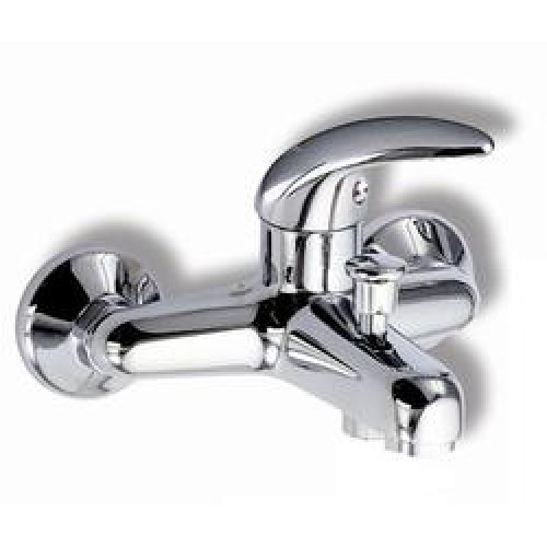 NOVASERVIS METALIA vaňová nástenná batéria chróm / modrá 55220 / 1,0 NOVASERVIS METALIA vaňová nástenná batéria chróm / modrá 55220 / 1,0