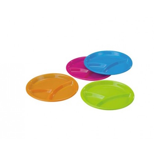 VETRO-PLUS tanier plastový delený dia 25,5 cm x 2,3 cm 552844