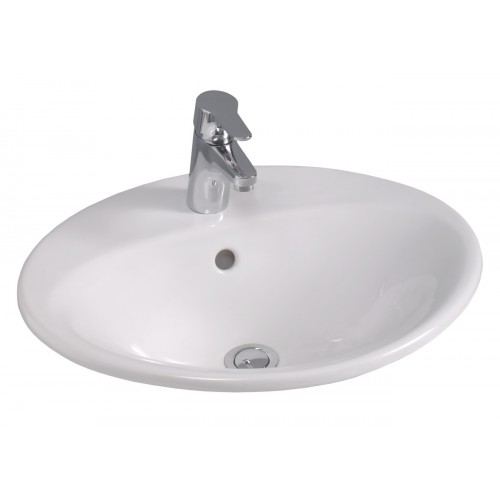 Gustavsberg NAUTIC 55 umývadlo zápustné, biela E + 55x44 555599R1