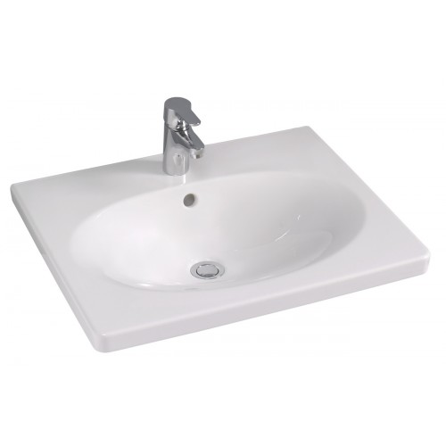 Gustavsberg NAUTIC 62 umývadlo nábytkové, biela 62x50 55629901