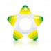 INTEX Nafukovací kruh hviezda, zelený 59243NP