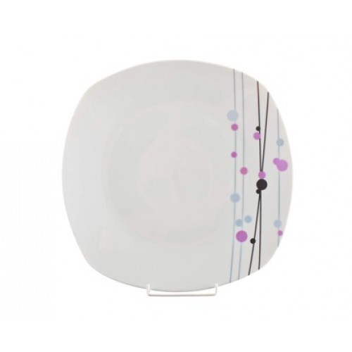BANQUET Valentia tanier plytký square 27cm 60112A112263