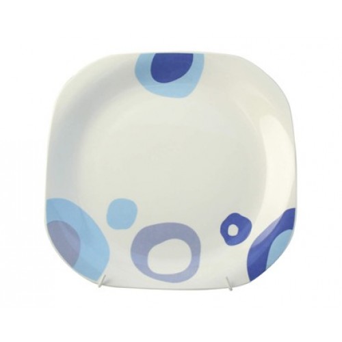 BANQUET Tanier dezertný square 20,5cm BLUE BUBBLE 60113729B