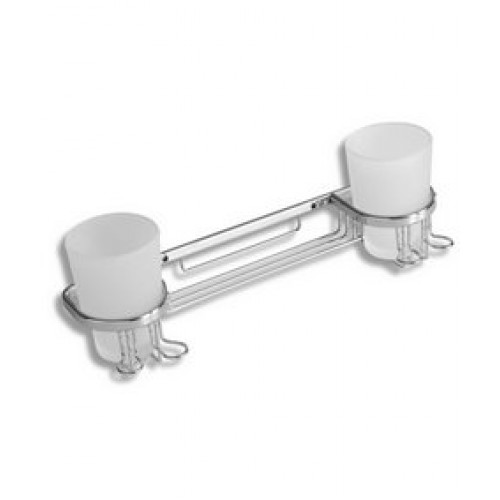 NOVASERVIS NOVATORRE dvojitý držiak pohárov, kefiek a pasty 6057,0