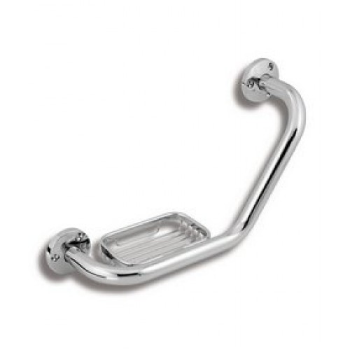 NOVASERVIS METALIA 1 madlo k vani s drôtenou mydelničkou chróm 6165,0