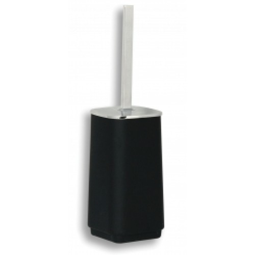 NOVASERVIS METALIA 4 WC kefa na postavenie chróm/sklo- čierna 6433/1,5