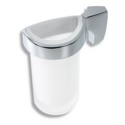 NOVASERVIS NOVATORRE 5 držiak kefiek satino / sklo 6506,9