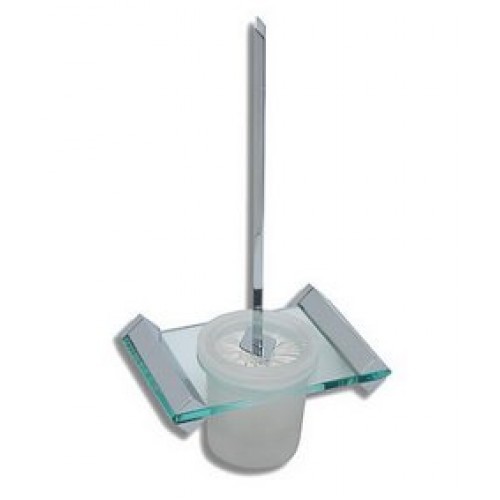 NOVASERVIS METALIA 6 WC kefa nerez / sklo 6633,0