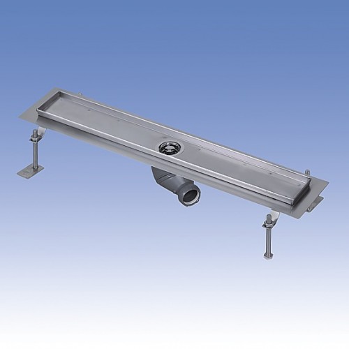 SANELA Nerezový kúpeľňový žliabok do priestoru SLKN 03FX, dĺžka 750 mm, mat 68036 SANELA Nerezový kúpeľňový žliabok do priestoru SLKN 03FX, dĺžka 750 mm, mat 68036