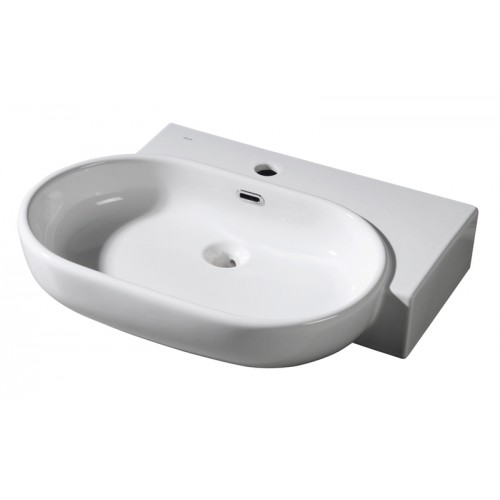 SAPHO UMÝVADLÁ ROHOVÁ 71118130 ZERO keramické umývadlo 65x50 cm, ľavé