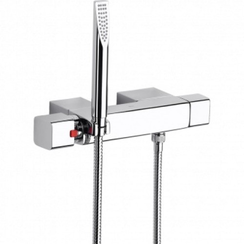 Roca Thesis sprchová termostatická batéria so sprch. hadicou 1,7 m chróm 75A1350C00