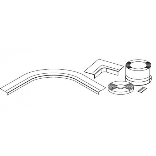 Kaldewei vaňový tesniaca páska WDB 95/standardní set pre štvrťkruhové vaničky 7610