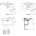 IDEAL Standard CONNECT nábytkové umývadlo s otvorom 60 x 49 x 17 cm, E812901