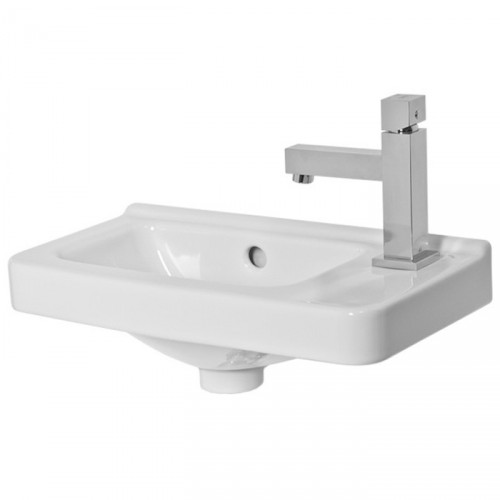 Jika CUBITO asymetrické umývadielko 45x25cm otvr. vpravo Jika Perla H8114241001061