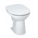 Laufen PRO Stojaci klozet, hl.splachování, vodorovný odpad, 45cm, LCC, 8.2595.5.400.000.1