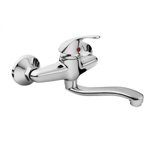 BALLETTO batéria umývadlová / drezová, 100mm, prehnuté ramienko 20cm 81012