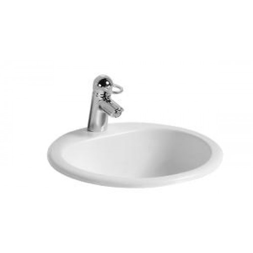 LAUFEN FIORA Umývadlo zápustné zhora 49x49mm, biele 8.1177.2.000.000.1