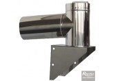 REGULUS APWKB8 Koleno pr.80/125 PPH-A/Inox s prisávaním vrátane držiaka 8645